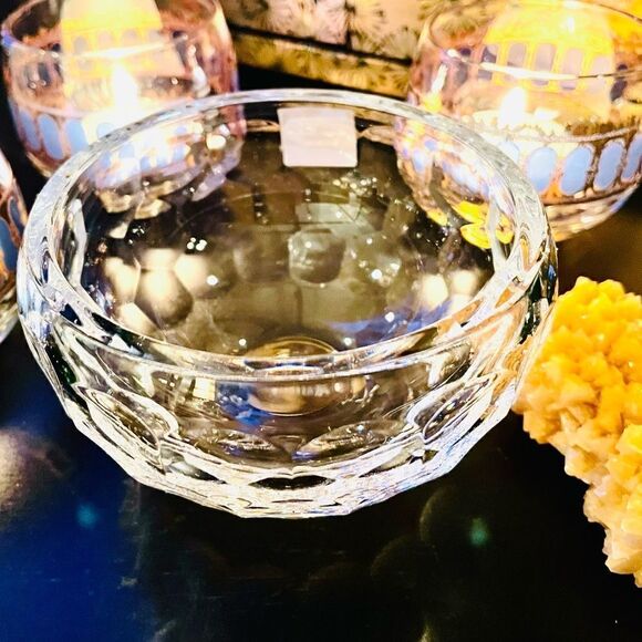 ♥️ Monique Lhuillier crystal for Waterford design, small treasure bowl. - Picture 11 of 14